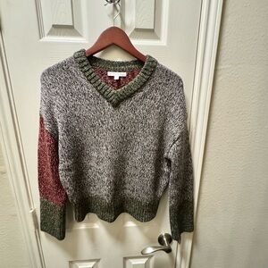 Banana Republic Multicolor Knit Sweater, Size XXS